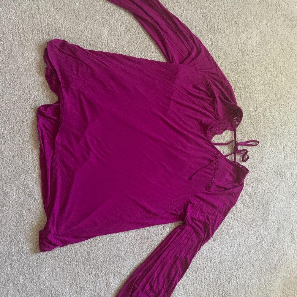 Faded Glory pink shirt